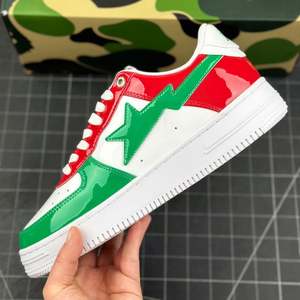 Zapatillas de Lujo de Diseñador Bapery Star para Caminar, Deportivas, Casuales, Retro, Clásicas, Transpirables, de Malla y Tela de Algodón, de Caña Baja, con Suela Gruesa, para Hombre y Mujer - Product Image 3