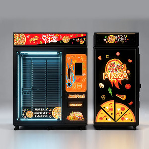 Distributeur automatique de pizzas chaudes prêtes à manger SDK avec écran tactile 22 pouces et options de paiement multiples pour centres commerciaux/parcs d'attractions - Product Image 4