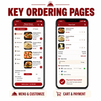 Desarrollo de Aplicaciones de Pedidos con Código QR para Restaurantes, para iOS y Android, con Menú QR, Pedidos en Mesa, Pantalla de Cocina, LionCreate
