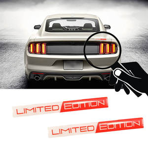 <span class=keywords><strong>Pegatina</strong></span> 3D para <span class=keywords><strong>coche</strong></span>, calcomanía de emblema de edición limitada en negro/rojo/azul para motocicleta, calcomanías, accesorios de decoración para <span class=keywords><strong>coche</strong></span> - Product Image 5