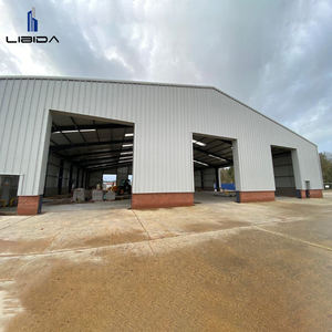 防火钢结构车间建筑夹芯板墙可定制预制工厂 - Product Image 5