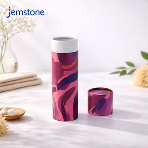 Boîte Cadeau Cylindrique en Carton Imprimé Écologique avec Fenêtre pour Vêtements, Sous-vêtements, Chemises, Chaussettes, Hijabs - Product Image 5