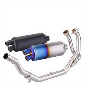 Pot d'échappement <span class=keywords><strong>moto</strong></span> pour Akrapovic, échappement modifié universel pour Yamaha R15 R6 R3 Duke 390 - Product Image 2