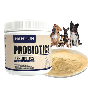 Probiotiques de marque privée pour chiens et supplément et vitamine Advanced <span class=keywords><strong>Max</strong></span>-Strength Vet Formulated All Natural Probiotics Powder - Product Image 1