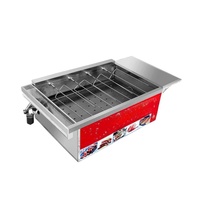 Rôtissoire Entièrement Automatique à Poulets Rôtis, Fonctionnement Gaz et Charbon, Four en Acier Inoxydable