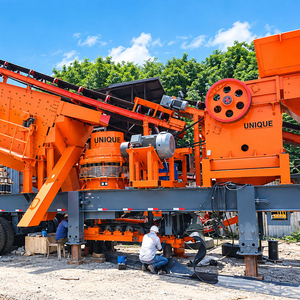 Trituradora de Mandíbulas Móvil UniqueMac de 30t/h para la Recuperación de Residuos de Mineral con Diseño Portátil Impulsado por Diésel - Product Image 4