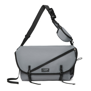 Sac messager unisexe streetwear décontracté pour l'extérieur, grande capacité, sac bandoulière quotidien - Product Image 1
