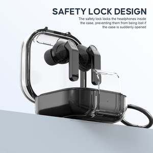 Coque de protection transparente pour écouteurs sans fil Samsung <span class=keywords><strong>Buds</strong></span> 4 <span class=keywords><strong>Pro</strong></span>, couleur unie, TPU anti-chute pour étui d'écouteurs Samsung <span class=keywords><strong>Buds</strong></span> 4 - Product Image 3
