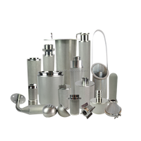 TOPEP Vente Directe Usine Cartouche Filtrante en Maille Frittée en Acier Inoxydable 304 100x201 Élément Filtrant Industriel