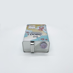 Nouvelle conception de machine d'emballage d'huile moteur en boîte carrée en fer blanc de 4 L, style F, avec logo et couleur personnalisés - Product Image 6