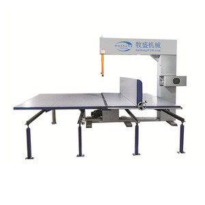 เครื่องตัดโฟมยางแนวตั้งกึ่งอัตโนมัติสำหรับที่นอน - Product Image 1