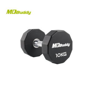MDBuddy 2.5-30kg PU CPUダンベル 12面ウレタンフリーウェイトダンベルセット ジム機器 フィットネスダンベルウェイトセット - Product Image 3