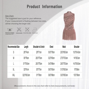 Vestido de baile fruncido con estilo para mujer, traje de baile lírico, vestido de baile de salón estándar <span class=keywords><strong>internacional</strong></span>, fiestas de actuación en escenario - Product Image 6