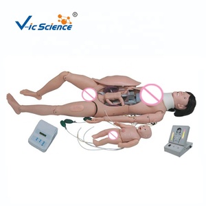 Modèles de mannequins de simulation d'accouchement médical, équipement de formation aux urgences maternelles et infantiles, matériel en plastique PVC - Product Image 1