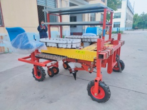 Trasplantadora <span class=keywords><strong>de</strong></span> Tomates <span class=keywords><strong>de</strong></span> Dos Filas, Sembradora <span class=keywords><strong>de</strong></span> Plántulas <span class=keywords><strong>de</strong></span> Vegetales para Invernadero, Montaña, Huerto - Product Image 5