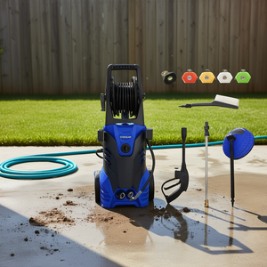 Hidrolavadora Eléctrica de Alta Presión 3000 PSI 5 HP con Bomba Tríplex, Limpiador de Patios, Agua Fría, Uso Medio, 2 Años de Garantía - Product Image 2