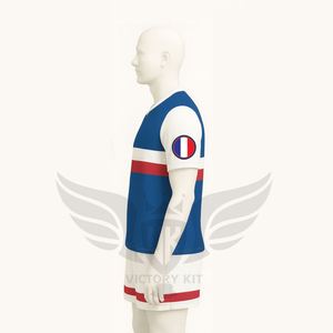 Nuevo Artículo: Elegante Camiseta de la Copa Mundial de Fútbol de Barcelona 2026 para Aficionados al Fútbol, 100% Poliéster Transpirable, Ropa de Verano - Product Image 3