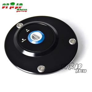 Nouveau DTRAD 2025 <span class=keywords><strong>YAMAHA</strong></span> YZF-R9 Bouchon de réservoir de carburant en aluminium CNC de haute qualité avec verrouillage à clé, système antivol pour moto, <span class=keywords><strong>logo</strong></span> personnalisé - Product Image 6