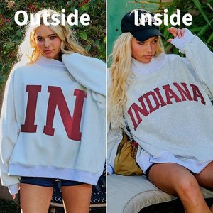 Felpa con Collo Alto di Alta Qualità, Maniche Lunghe, Oversize, Stampa su Entrambi i Lati, Logo Personalizzato - Product Image 3