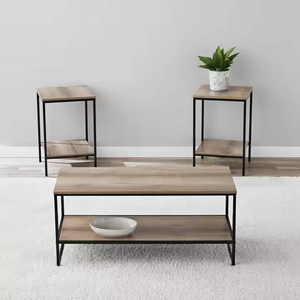 Mesa Consola North Avenue con Acabado en Roble Charter, Estilo Moderno, para Entrada, Villa, Hotel, Sala de Estar, Comedor, Muebles para el Hogar, Más Vendida - Product Image 1