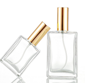 Botella de Perfume de Vidrio Transparente de Alta Gama al por Mayor, 30ml 50ml 100ml, Botella Vacía de Lujo para Envasado de Productos para el Cuidado de la Piel - Product Image 2