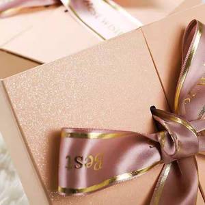 Miễn Phí Thiết Kế Sang Trọng Biểu Tượng Tùy Chỉnh Quà Tặng Hộp Giấy Sinh Thái Thân Thiện Với Từ Đóng Cửa Hộp Bao Bì Với Ribbon - Product Image 5