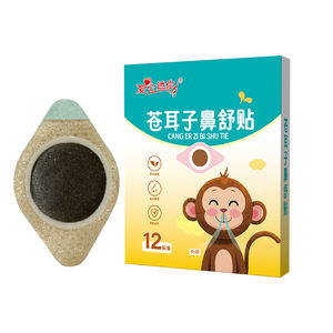 Cuidado DE LA SALUD Respirar tiras de congestión de la nariz derecha Servicio OEM Transpirable Xanthium Sibiricum Parche nasal Airplus Duerme mejor - Product Image 3