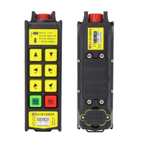 Control Remoto Inalámbrico Industrial SF-2D+4SC IP67 a Prueba de Agua, 6 Teclas, Velocidad Mixta, Parada de Emergencia, Anti-interferencia para Grúa