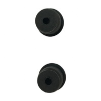 Tapón de Goma con Orificio, Tapón de Silicona Perforado, Sello Hueco Personalizado para Botellas y Frascos de Laboratorio e Industria