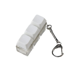 Llavero Transparente de Plástico con 3 Agujeros para Descompresión, Juguete Antiestrés para Uso Universal, Edades 14+ - Product Image 5
