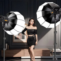 Flash photographique pour la photographie CS-65D, éclairage à trois tons, kit de boîte à lumière photographique