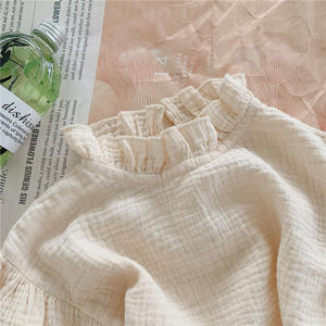 Chemises vintage à volants pour enfants, vêtements pour bébés filles, chemisiers, hauts, automne, vente en gros, B102 - Product Image 6