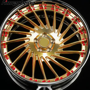 Rueda Forjada de Dos Piezas de Alta Calidad de 18 19 20 21 22 Pulgadas 5x120.65 5x127 con Borde Profundo para Corvette C8 Subaru - Product Image 5