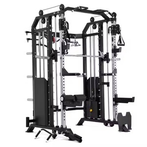 TOPTONS <span class=keywords><strong>Multipower</strong></span> Máquina de ejercicio físico integral Unisex All-in-One Squat Smith <span class=keywords><strong>Gym</strong></span> Equipment - Product Image 1