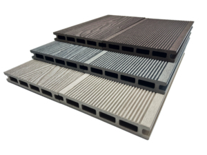 Ván Ngoài Dễ Dàng Cài Đặt <span class=keywords><strong>Wpc</strong></span> Decking Ngoài Trời Matt Grooved - Product Image 6