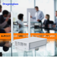 Módem Xpon Gpon 1 * GE + 3 * FE + 1 * POTS + 1 * WLAN de doble banda 802.11N + 1 * USB2.0 Wifi Red de fibra óptica ONT ONU Router