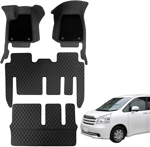 <span class=keywords><strong>Accessoires</strong></span> Auto tapis de sol de voiture robuste et durable couverture complète imperméable tapis antidérapant pour Toyota Noah - Product Image 1