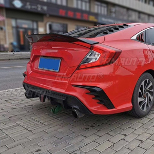สปอยเลอร์หลังรถยนต์สำหรับ Honda Civic รุ่นที่ 11 ปี 2022-2024 อุปกรณ์ตกแต่งรถยนต์ ปีกหลังรถยนต์สำหรับดัดแปลง - Product Image 3