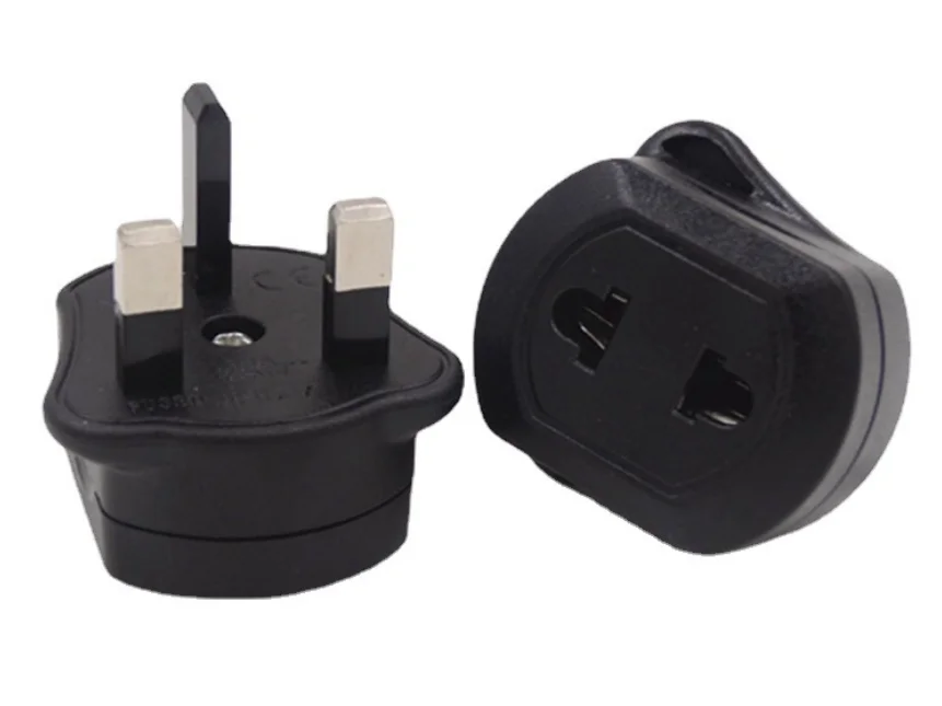 UK 3 pin to 2 Pin EU/ US Plugs converter