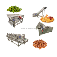 Falafel de poulet croustillant galettes de boeuf jamaïcain convoyeur continu machine à frire ligne de production de friture automatique