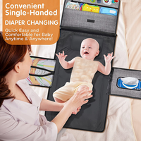 Housse de voyage pliable imperméable pour bébé, couche Portable, coussin de Table à langer pour bébé