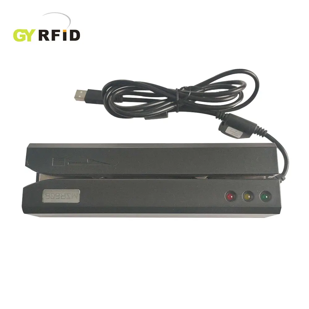Lettore di schede Hico personalizzato GYRFID per dipendente |-MSR606