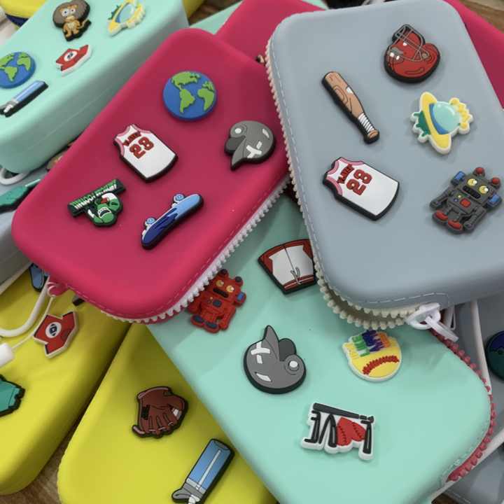 factory wholesale small size charms tote beach bag accessories clog