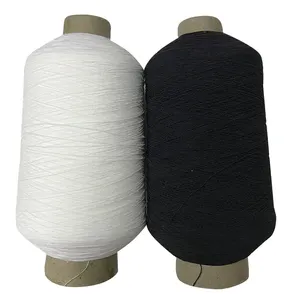Smocking filo fabbrica fatta di alta resistenza in nylon ad alta tenacità coperto elastico in filo da ricamo per il lavoro a maglia