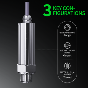 Wasserdichter Industrieller Automatisierungs-Drucktransmitter für Wasser, Kraftstoff, Diesel, Öl, Gas mit 4-20mA RS485 Ausgang - Product Image 4