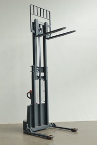 ELES15J alat ditumpuk Walkie berat 1.5T 3300lbs baterai Lithium 3.5m 4m Lift tinggi palet tumpuk logistik gudang - Product Image 5