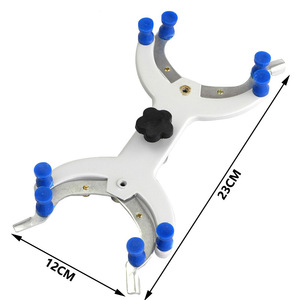 Plastic butterfly clip, burette clip, metal butterfly clip for titration, multi-functional clip, titration <b>table</b> iron stand. - Product Image 1