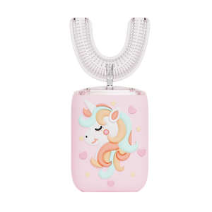 Spazzolino elettrico per bambini con setole morbide, impermeabile IPX7, divertente a forma di cartone animato per sorrisi sani - Product Image 5