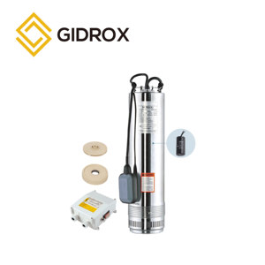 <span class=keywords><strong>Pompe</strong></span> à eau submersible DC 5SCM3(A) avec refroidissement par eau, moteur interne, turbine en plastique et interrupteur à flotteur <span class=keywords><strong>pour</strong></span> <span class=keywords><strong>forage</strong></span> - Product Image 2