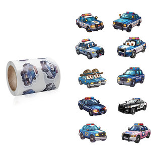 Produits en papier en forme de fleur en gros rouleau d'autocollant adhésif décoratif personnalisé pour les enfants - Product Image 6
